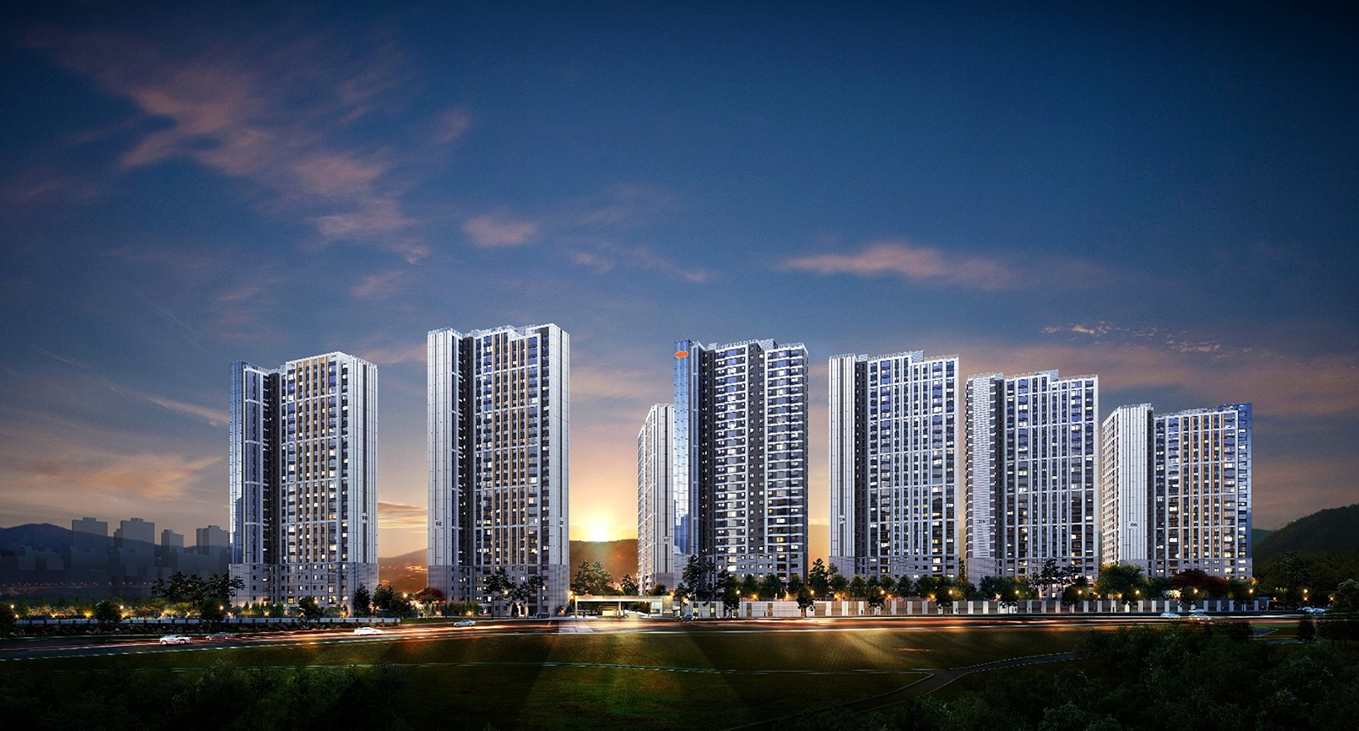 e편한세상 평택 하이센트 조감도